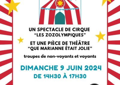 Association Clin d’Oeil : Représentations Cirque et Théâtre