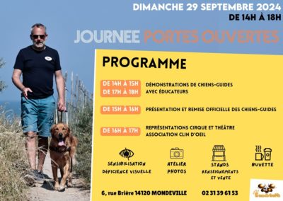 Journée Portes Ouvertes – Dimanche 29 septembre 2024